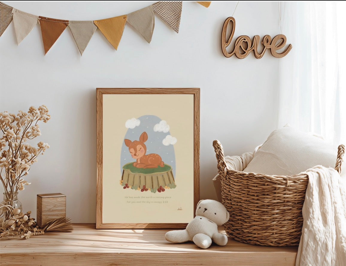 Quran Ayah Nursery Print