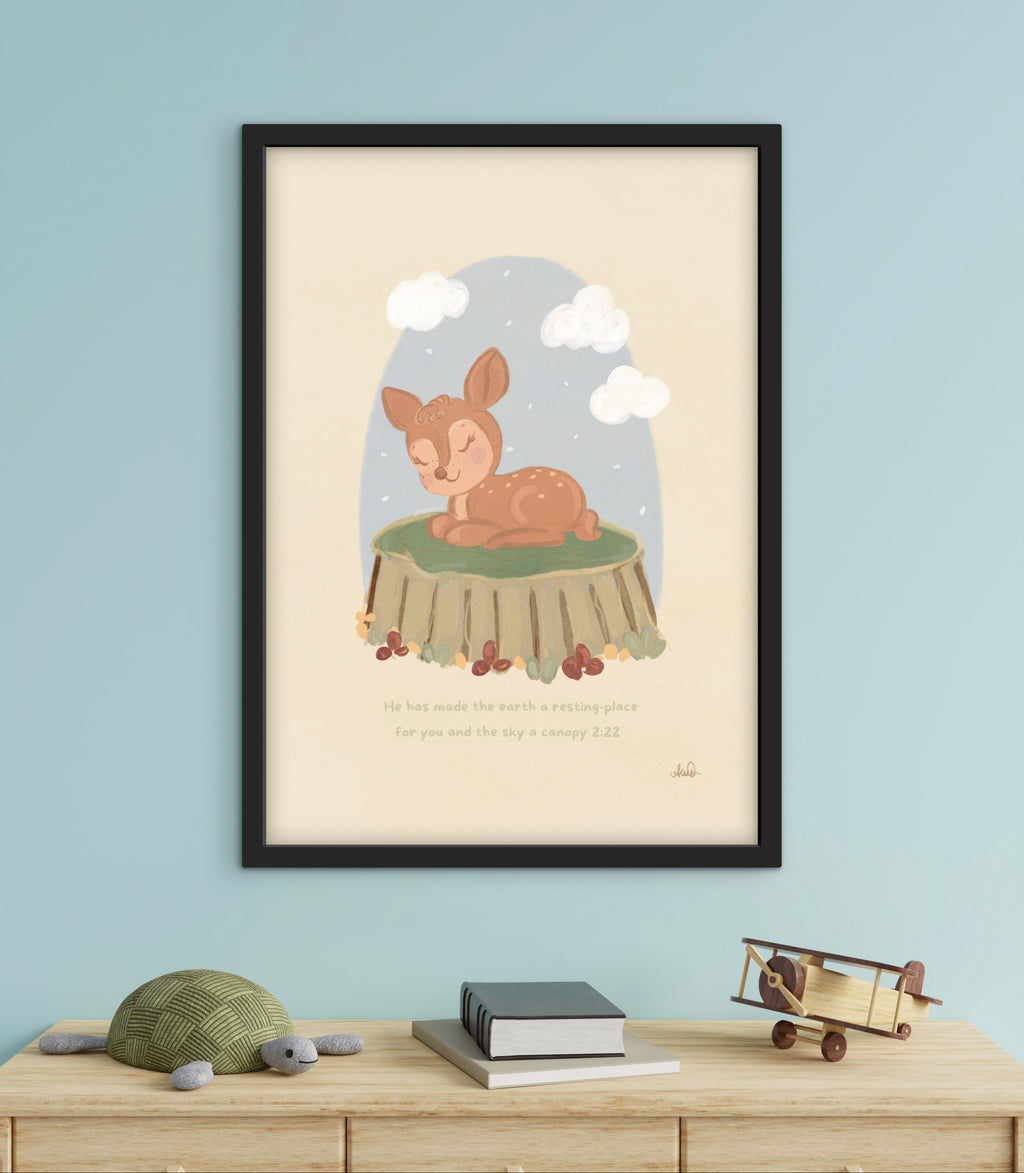 Quran Ayah Nursery Print