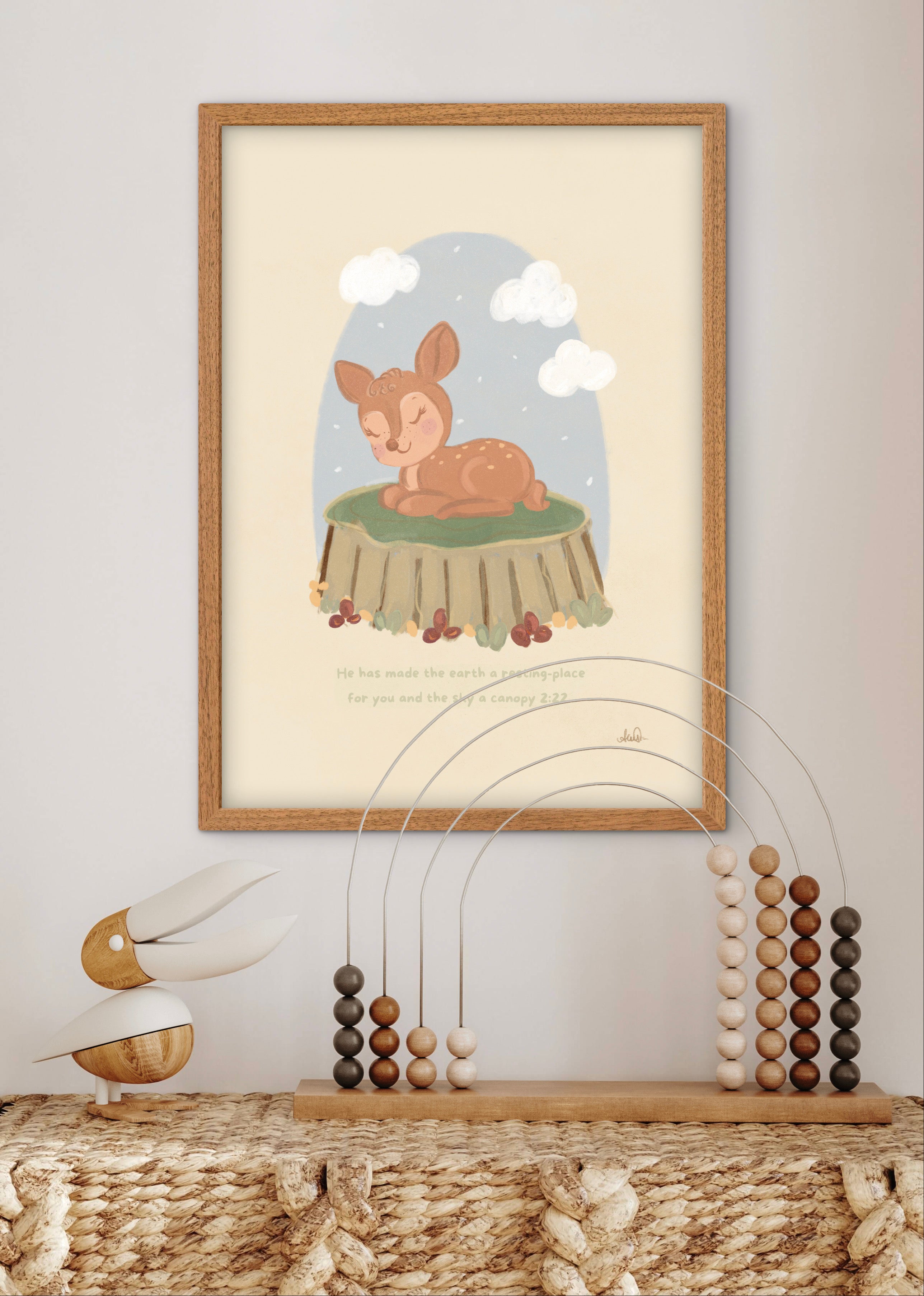 Quran Ayah Nursery Print