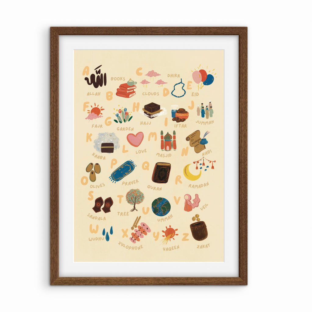 Islamic Alphabet Chart