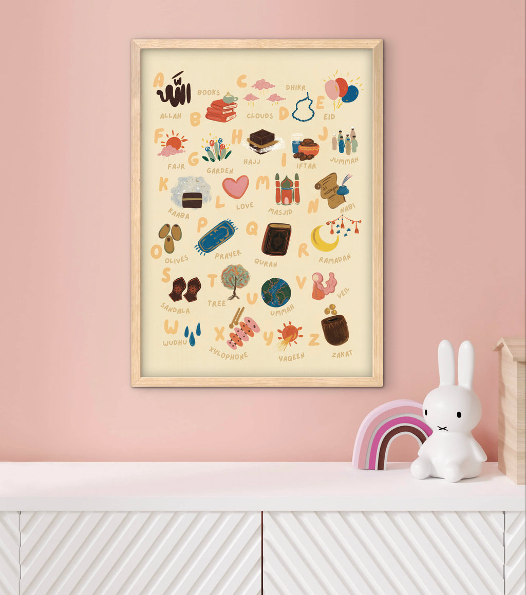 Islamic Alphabet Chart