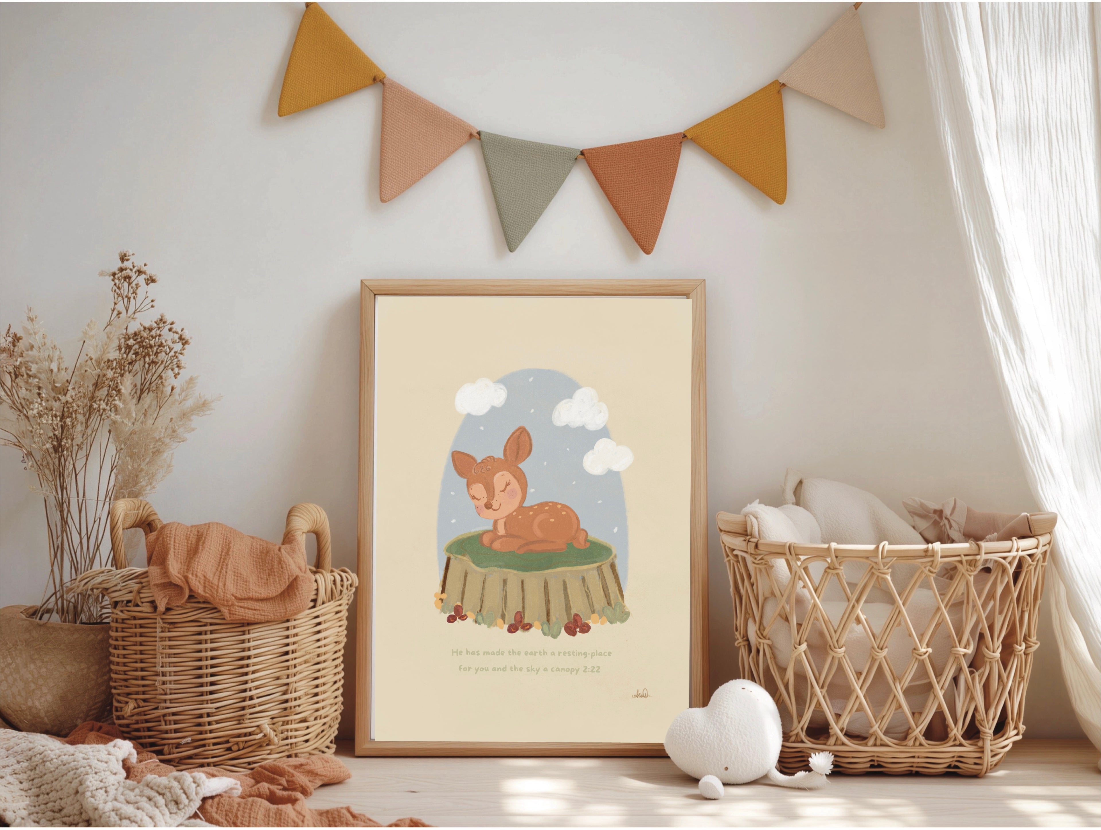 Quran Ayah Nursery Print