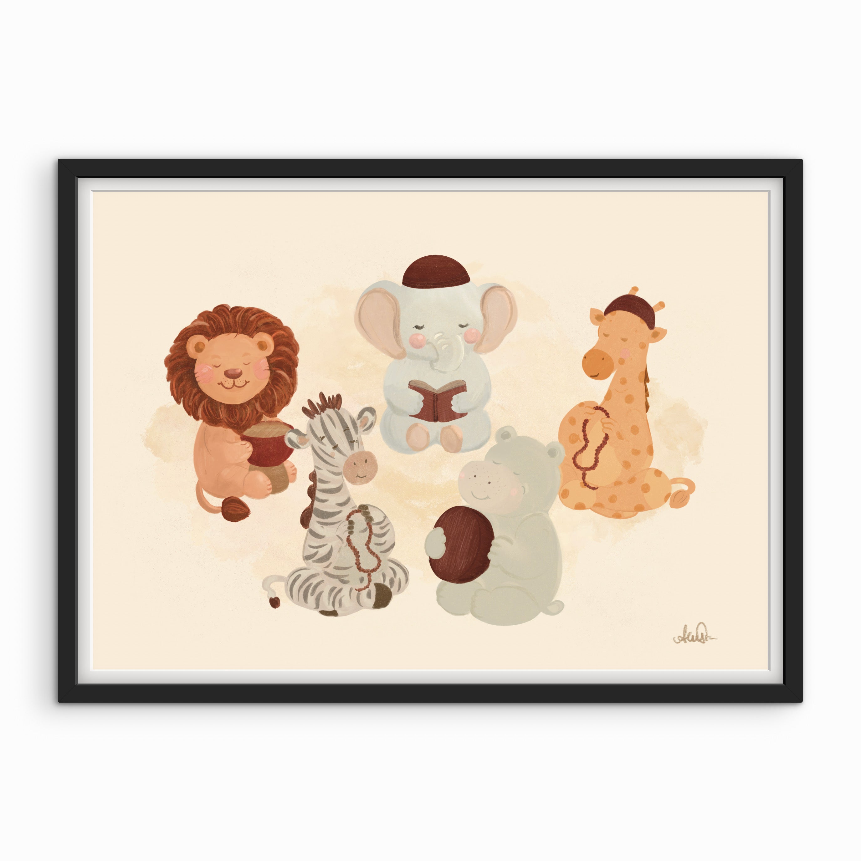 Safari animals in dikhr