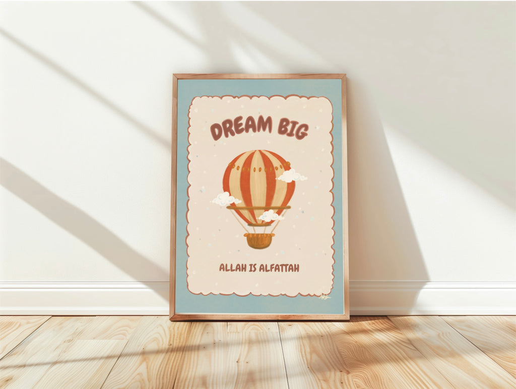 Dream Big. Allah is Al Fattah