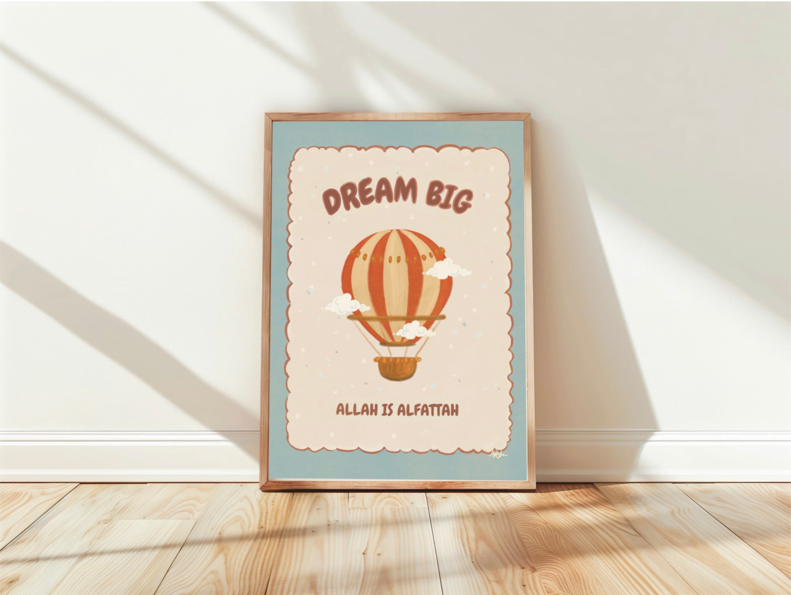 Dream Big. Allah is Al Fattah