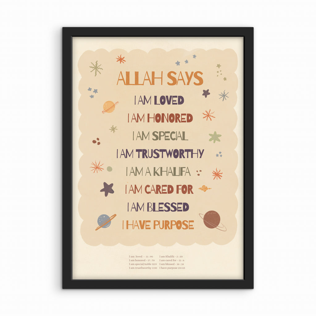 Affirmations from Allah